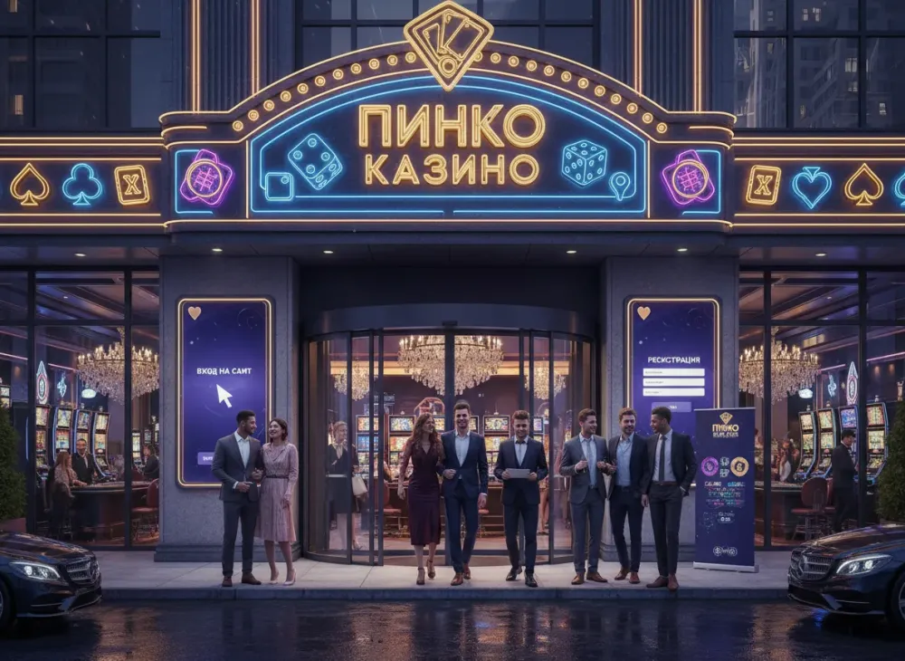 Пинко вход на сайт казино и регистрация