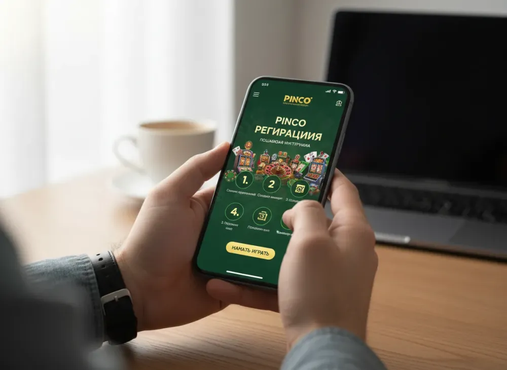 Pinco регистрация - пошаговая инструкция для новичков